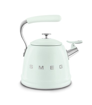 Smeg WKF01PG Hervidor Silbante, 50's Style, Verde