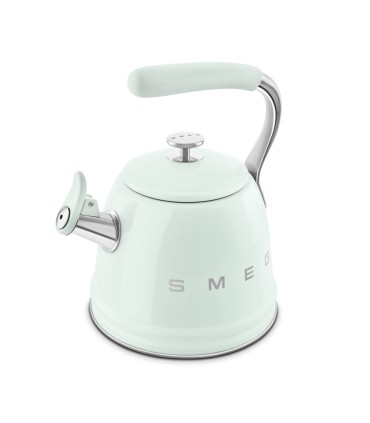 Smeg WKF01PG Hervidor Silbante, 50's Style, Verde