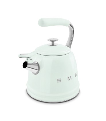 Smeg WKF01PG Hervidor Silbante, 50's Style, Verde