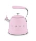 Smeg WKF01PK Hervidor Silbante, 50's Style, Rosa