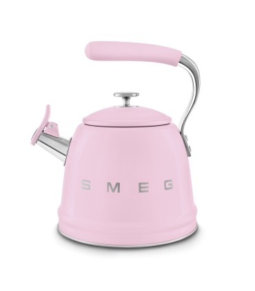 Smeg WKF01PK Hervidor Silbante, 50's Style, Rosa
