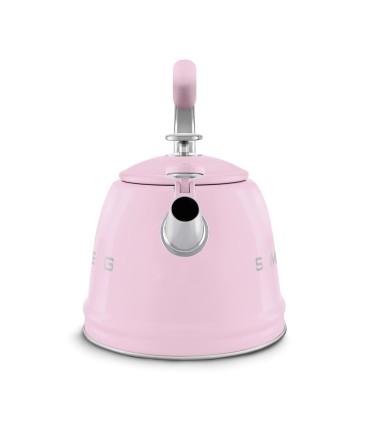 Smeg WKF01PK Hervidor Silbante, 50's Style, Rosa