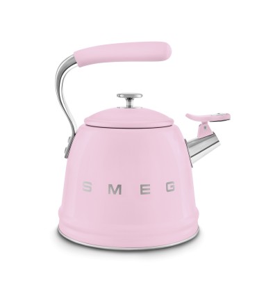 Smeg WKF01PK Hervidor Silbante, 50's Style, Rosa