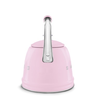 Smeg WKF01PK Hervidor Silbante, 50's Style, Rosa