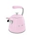 Smeg WKF01PK Hervidor Silbante, 50's Style, Rosa