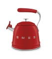 Smeg WKF01RD Hervidor Silbante, 50's Style, Rojo