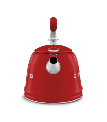 Smeg WKF01RD Hervidor Silbante, 50's Style, Rojo