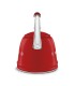 Smeg WKF01RD Hervidor Silbante, 50's Style, Rojo