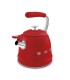 Smeg WKF01RD Hervidor Silbante, 50's Style, Rojo