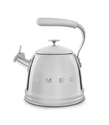 Smeg WKF01SS Hervidor Silbante, 50's Style, Cromo