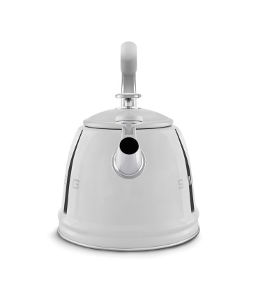 Smeg WKF01SS Hervidor Silbante, 50's Style, Cromo