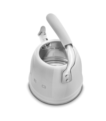 Smeg WKF01SS Hervidor Silbante, 50's Style, Cromo