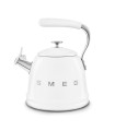 Smeg WKF01WH Hervidor Silbante, 50's Style, Blanco