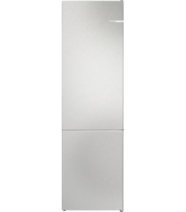 Bosch KGN392LAG Serie 4, Frigorífico combinado de libre instalación, 203 x 60 cm, Acero mate antihuellas, Total NoFrost