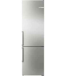 Bosch KGN39AIAU Serie 6, Frigorífico combinado de libre instalación, 203 x 60 cm, Acero antihuellas, Total No Frost