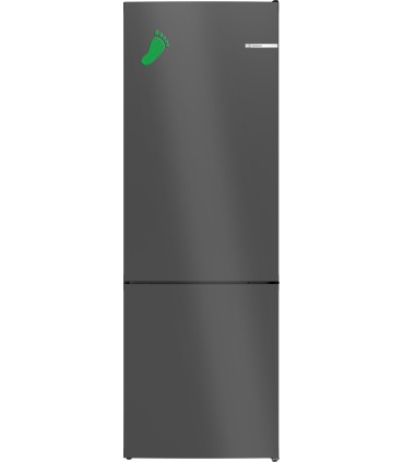 Bosch KGN49OCAF Serie 4, Frigorífico combinado libre instalación, 203 x 70 cm, Acero antracita, Green Collection, Total NoFrost