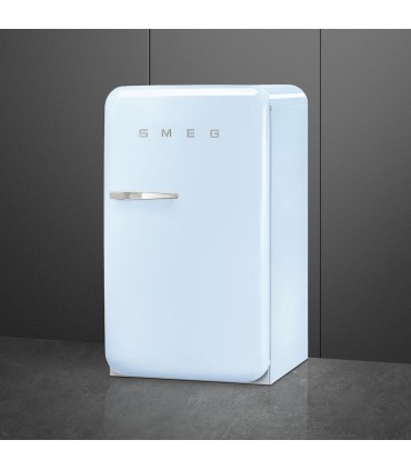 Smeg FAB10RPB6 Frigorífico monopuerta 50's Style, Estático, Bisagras derecha, Negro, 97 x 54,5 cm