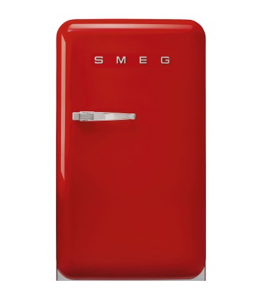 Smeg FAB10RRD6 Frigorífico monopuerta 50's Style, Estático, Bisagras derecha, Negro, 97 x 54,5 cm