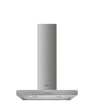 Smeg KATE600EX Campana T invertida, Estética Universal, Acero Inoxidable, 60 cm