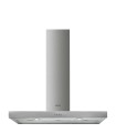 Smeg KATE900EX Campana T invertida, Estética Universal, Acero Inoxidable, 90 cm