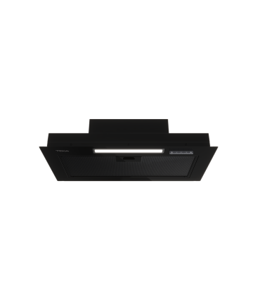 Teka Integra GFI 63030 KOS BK Campana invisible de 60 cm, fácil de instalar y con espacio para almacenamiento, Negro, Serie EASY