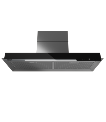 Teka Integra GFI 97350 EOS SS Campana invisible de 90 cm, con espacio para almacenamiento, Acero inoxidable, Serie TOTAL