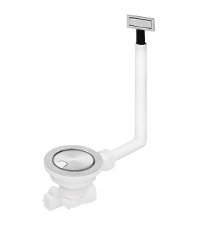 Smeg RND1V Kit de desagüe Rondò estándar para cubeta con rebosadero rectangular