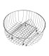 Teka Cesta 340.145 Escurreplatos de acero inoxidable de Ø34 cm, Acero inoxidable