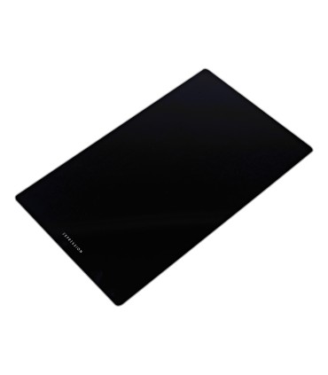 Teka Tabla de corte de cristal de 49 cm para cortar alimentos, Negro