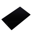 Teka Tabla de corte de cristal de 49 cm para cortar alimentos, Negro
