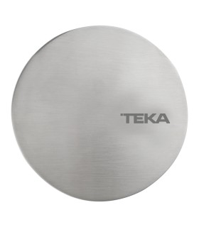 Teka Tapa decorativa de válvula de cesta para fregaderos, Acero inoxidable