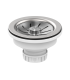 Teka Helixpro 1b wo/ovf Válvula HelixPro para fregadero sin rebosadero, Acero inoxidable