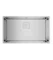 Teka FlexLinea RS15 71.40 Fregadero SilentSmart, 1 Cubeta 71 cm, Triple Instalación, Acero inoxidable, Serie Maestro