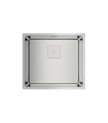 Teka FlexLinea RS15 45.40 Fregadero SilentSmart, 1 Cubeta 45 cm, Triple Instalación, Acero inoxidable, Serie Maestro
