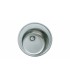 Teka Centroval 1C Fregadero Sobre Encimera, 1 Cubeta Ø39 cm, Acero inoxidable, Serie Easy