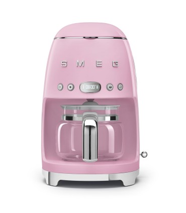 Smeg DCF02PKEU Cafetera goteo, 50'Style, Rosa