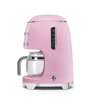 Smeg DCF02PKEU Cafetera goteo, 50'Style, Rosa
