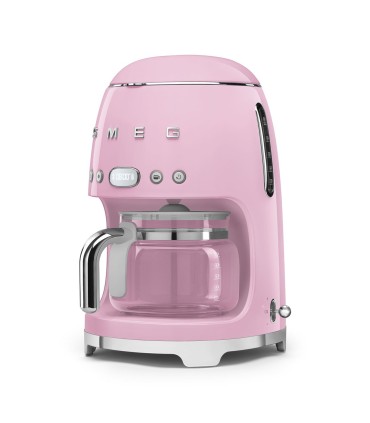 Smeg DCF02PKEU Cafetera goteo, 50'Style, Rosa
