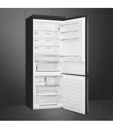 Smeg FA8005RAO6 Frigorífico combinado Colonial, bisagra derecha, Color Crema, 195,5 x 70,4 cm