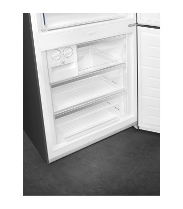 Smeg FA8005RAO6 Frigorífico combinado Colonial, bisagra derecha, Color Crema, 195,5 x 70,4 cm