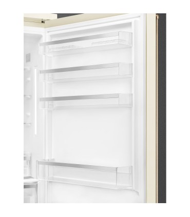 Smeg FA8005RPO6 Frigorífico combinado Colonial, bisagra derecha, Color Crema, 195,5 x 70,4 cm