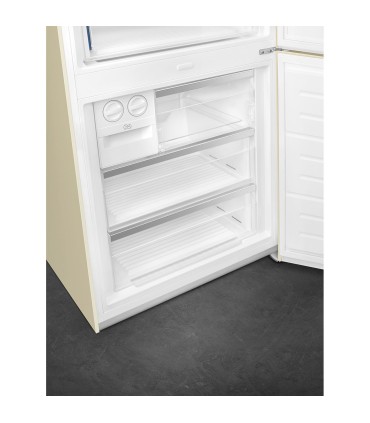 Smeg FA8005RPO6 Frigorífico combinado Colonial, bisagra derecha, Color Crema, 195,5 x 70,4 cm