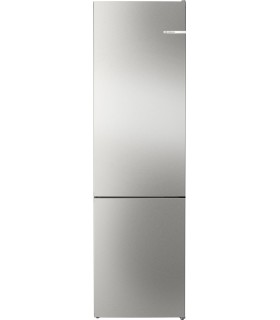 Bosch KGN39VIEA Serie 4, Frigorífico combinado de libre instalación, 203 x 60 cm, Acero inoxidable antihuellas