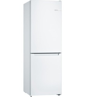 Bosch KGN33NWEB Serie 2, Frigorífico combinado de libre instalación, 176 x 60 cm, Blanco