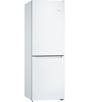 Bosch KGN33NWEB Serie 2, Frigorífico combinado de libre instalación, 176 x 60 cm, Blanco