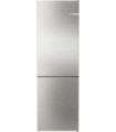 Bosch KGN36VLEA Serie 4, Frigorífico combinado de libre instalación, 186 x 60 cm, Acero mate antihuellas