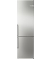 Bosch KGN39VIBT Serie 4, Frigorífico combinado de libre instalación, 203 x 60 cm, Acero inoxidable antihuellas
