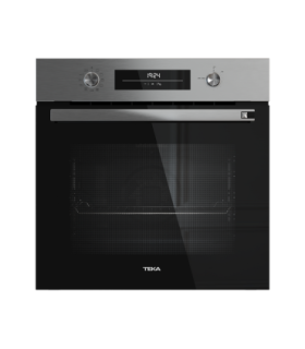 Teka NEO HSB 6360 P Horno pirolítico con sistema DualClean y 8 funciones de cocinado, Acero inoxidable, Serie Total
