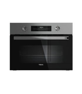 Teka NEO HSC 6350 Horno multifunción compacto con 8 funciones de cocinado, Acero inoxidable, Serie Total
