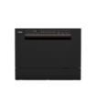 Teka LC 24700 BK Lavavajillas compacto de libre instalación para 6 servicios y 7 programas de lavado, Negro, Serie Total